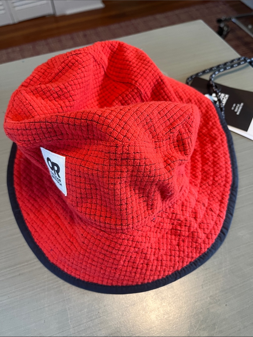 Outdoor Research NWT Trail Mix Bucket Hat Dark Orange S/M